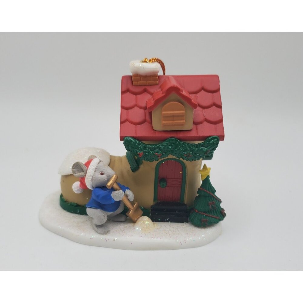 Westmar Vintage 1997 Christmas Mouse Boot Shoe House Ornament - 3" x 3"
